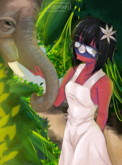 detailed background fullbody of 2 fully shaded